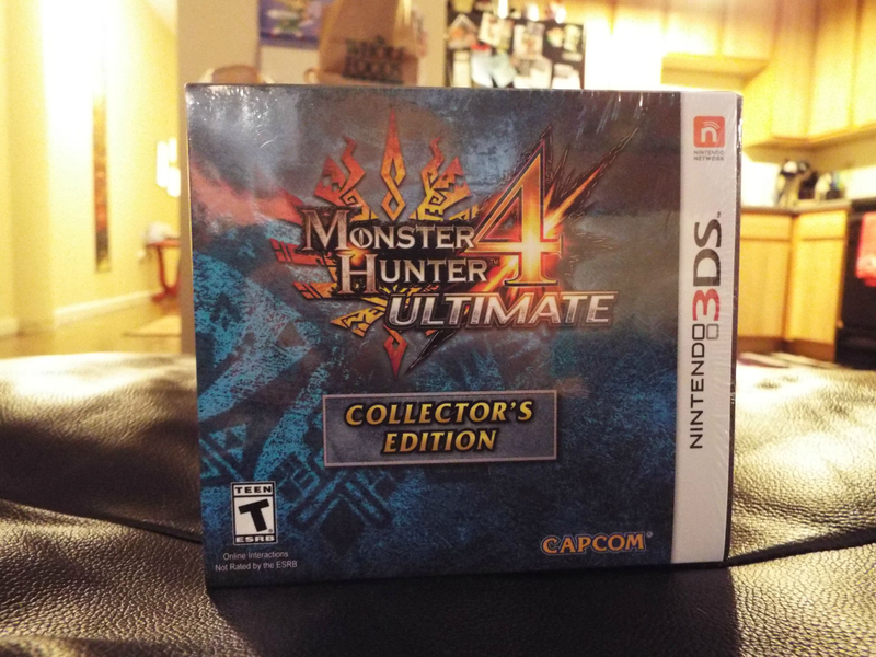Illustration for article titled Monster Hunter 4 Ultimate CE: Unboxing!!